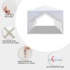 Party Tent 3 x 9m Eight Sides Two Doors Waterproof Tent with Spiral Tubes